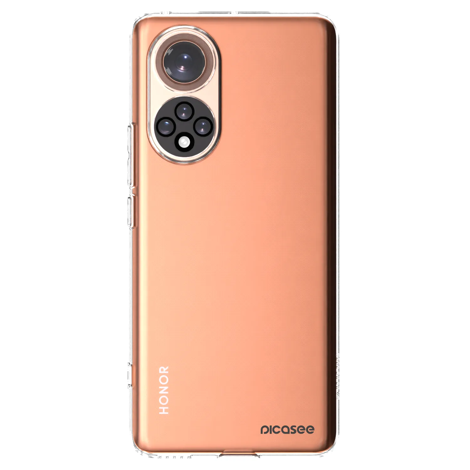 Picasee Honor 50 5G Hülle - Transparentes Silikon - Clear