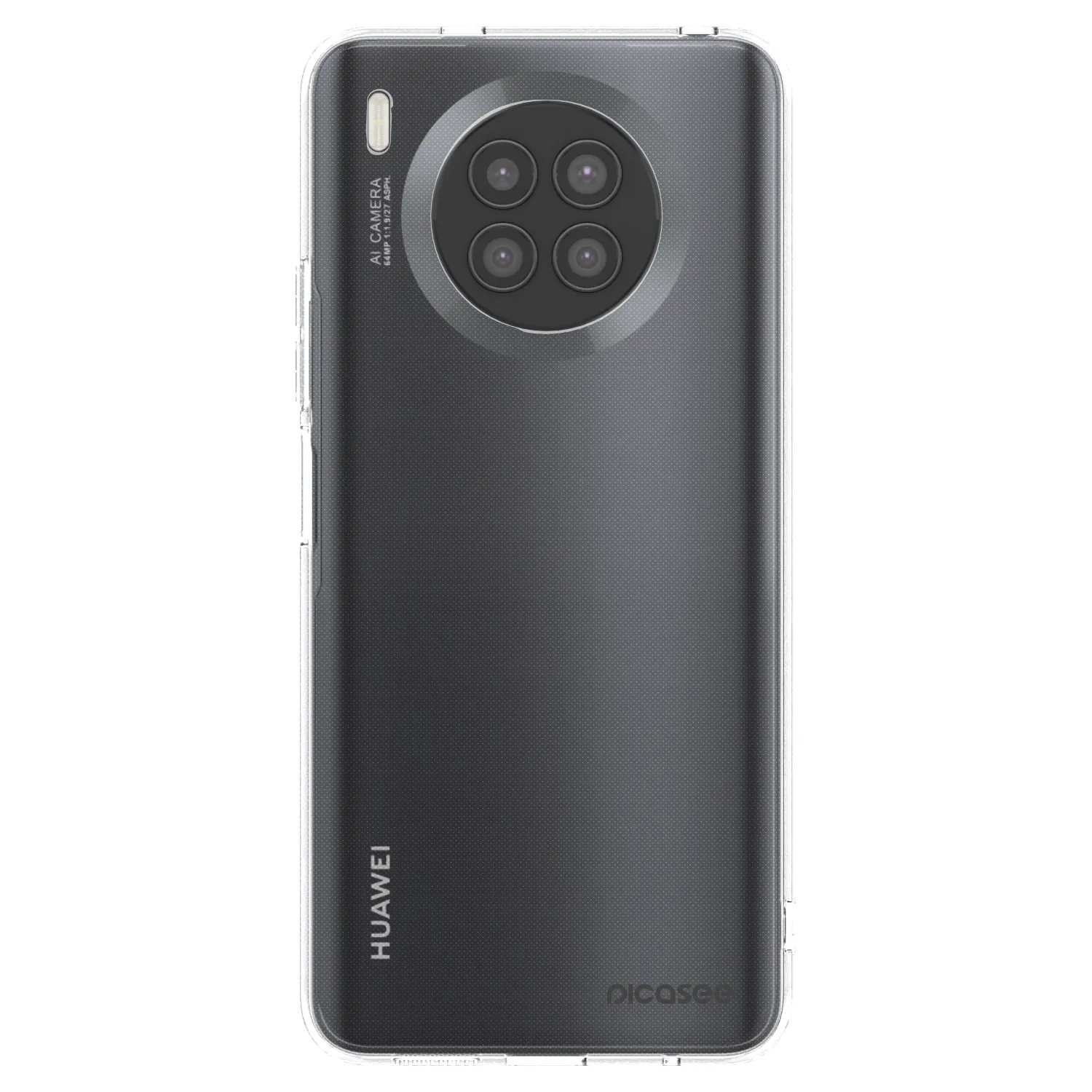 Picasee Huawei Nova 8i Hülle - Transparentes Silikon - Clear