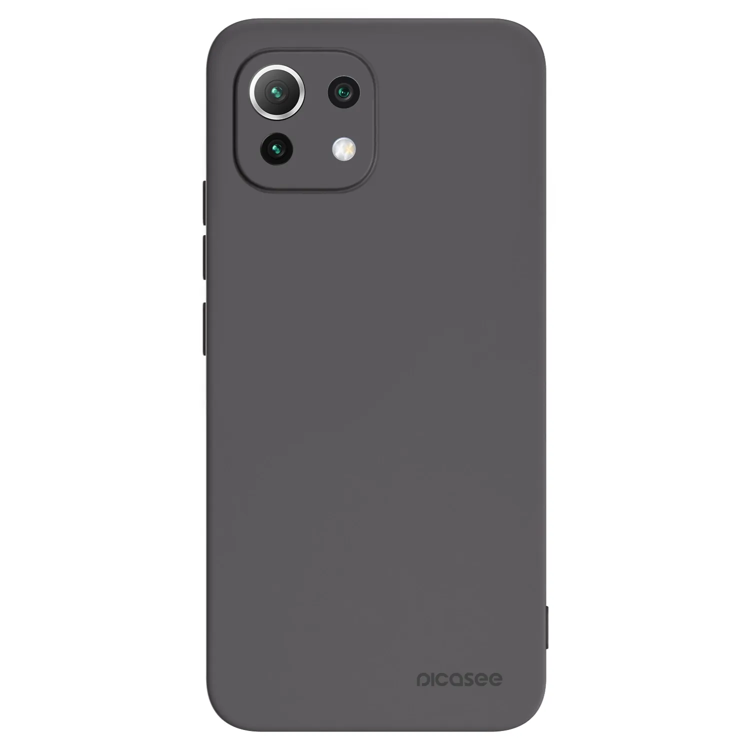 Picasee Xiaomi 11 Lite 5G NE Hülle - Schwarzes Silikon - Clear