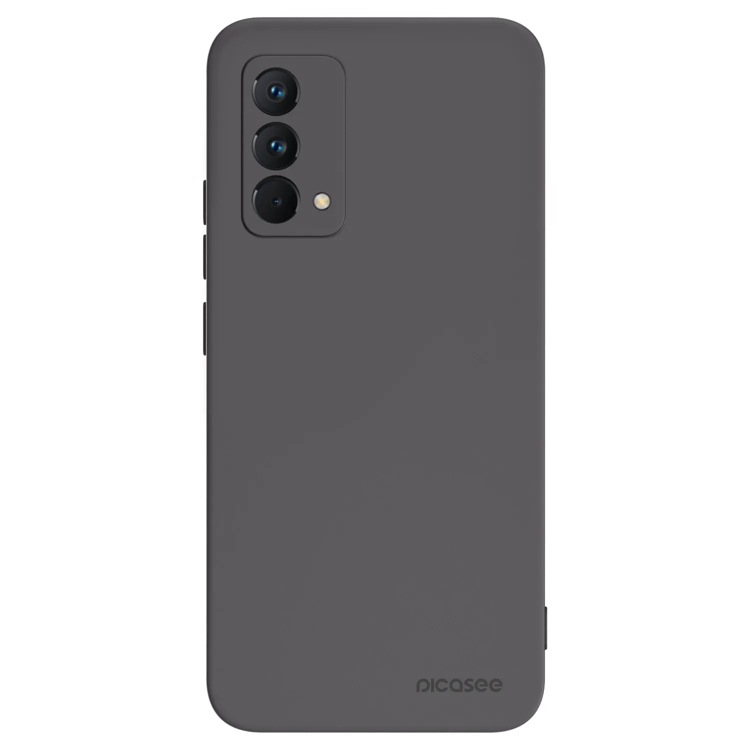 Picasee Realme GT Master Edition 5G Hülle - Schwarzes Silikon - Clear