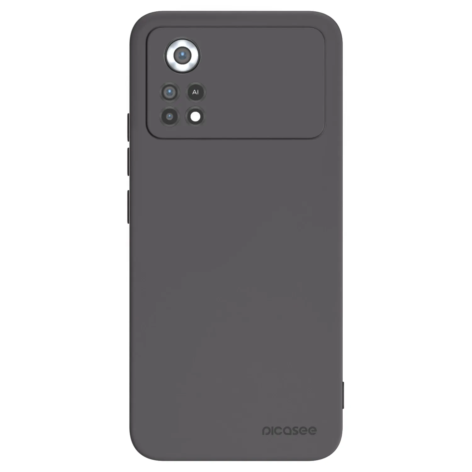 Picasee Xiaomi Poco X4 Pro 5G Hülle - Schwarzes Silikon - Clear