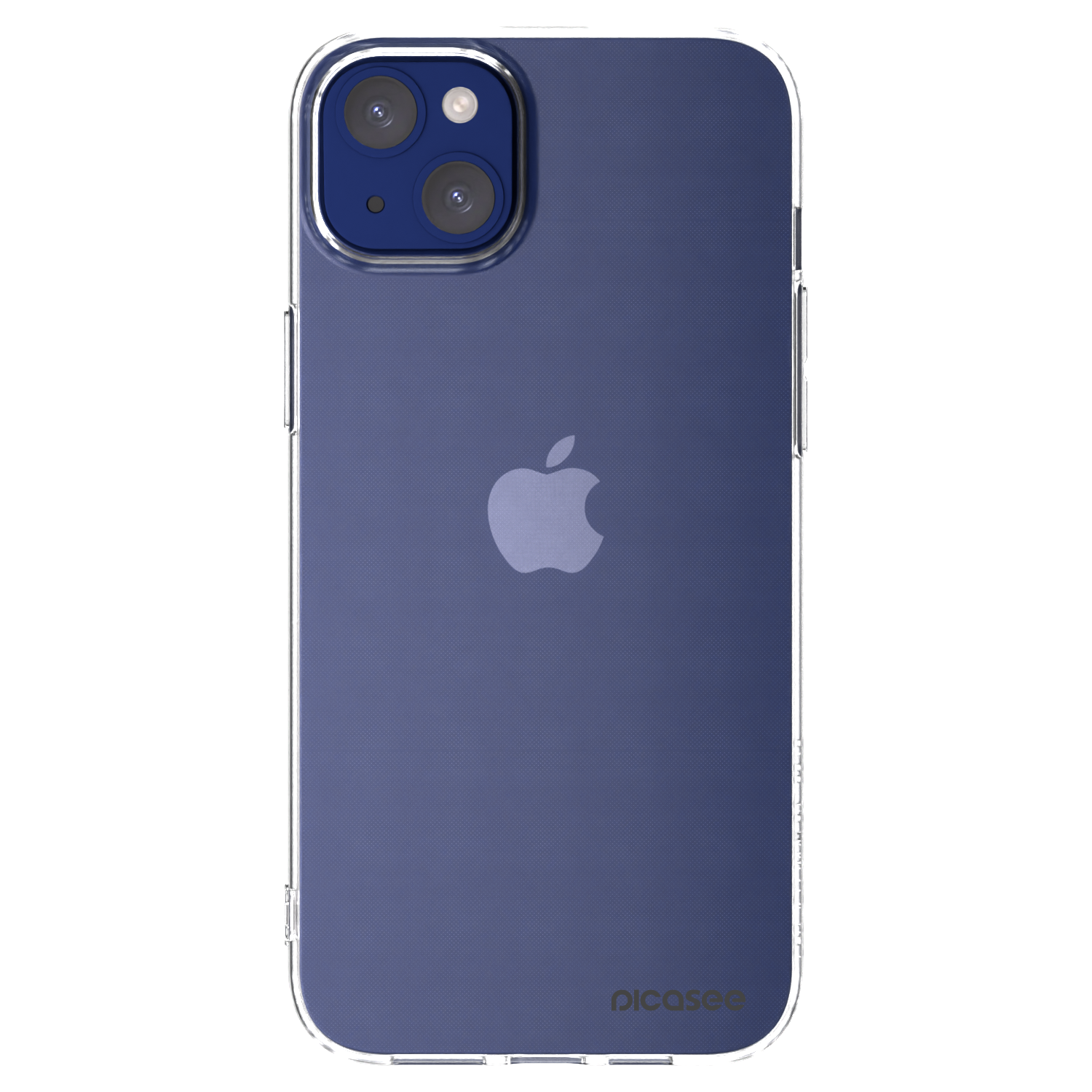 Picasee Apple iPhone 14 Plus Hülle - Transparentes Silikon - Clear