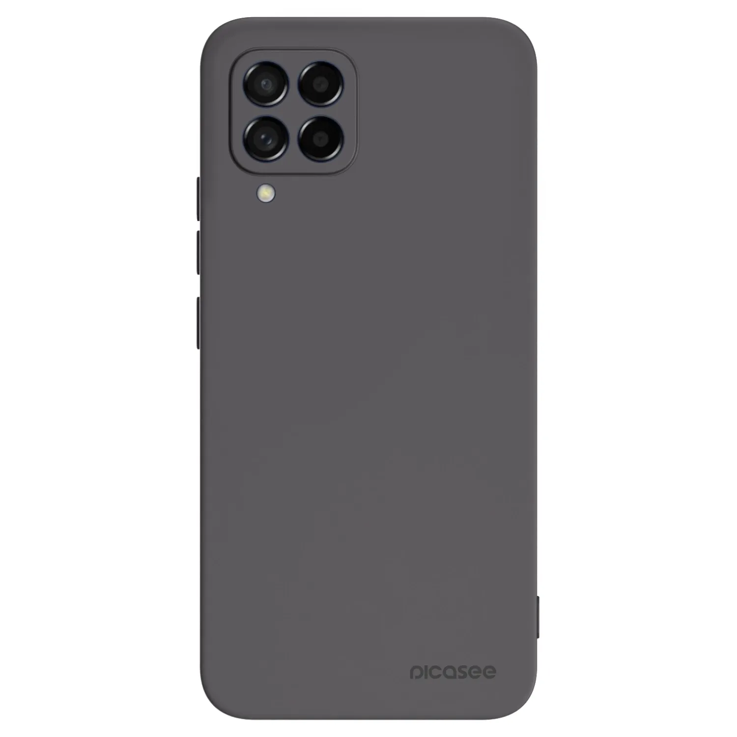 Picasee Samsung Galaxy M53 5G Hülle - Schwarzes Silikon - Clear