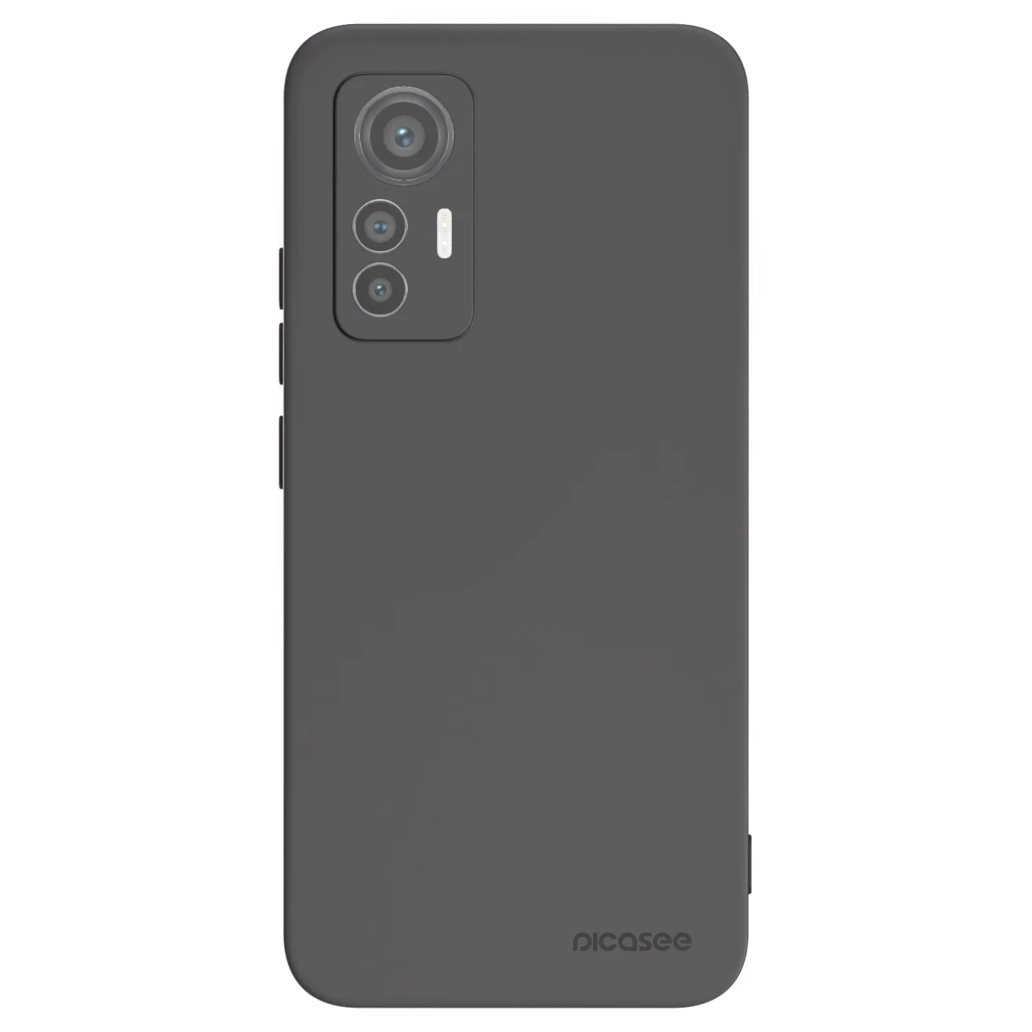 Picasee Xiaomi 12 Lite Hülle - Schwarzes Silikon - Clear