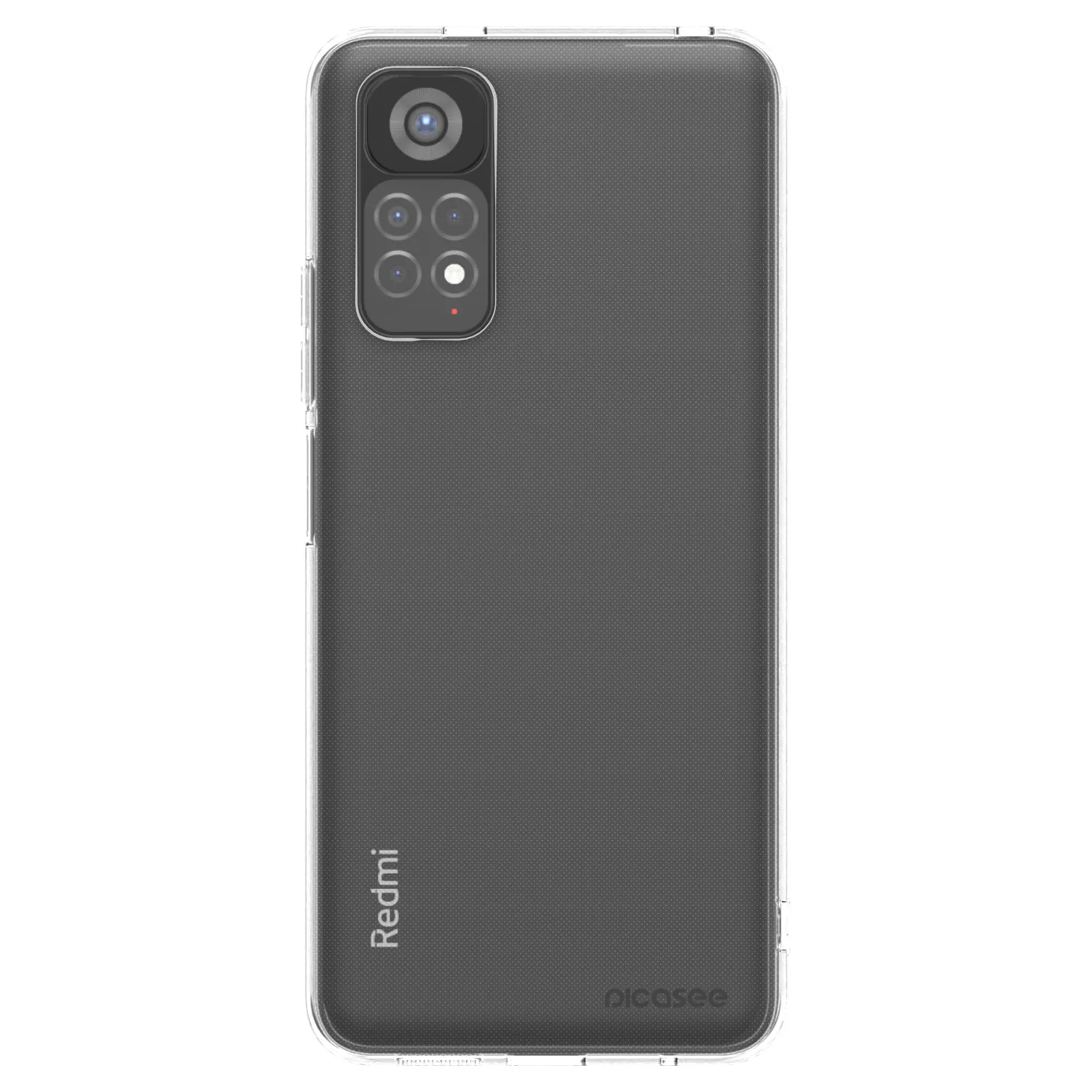 Picasee Xiaomi Redmi Note 11S 5G Hülle - Transparentes Silikon - Clear