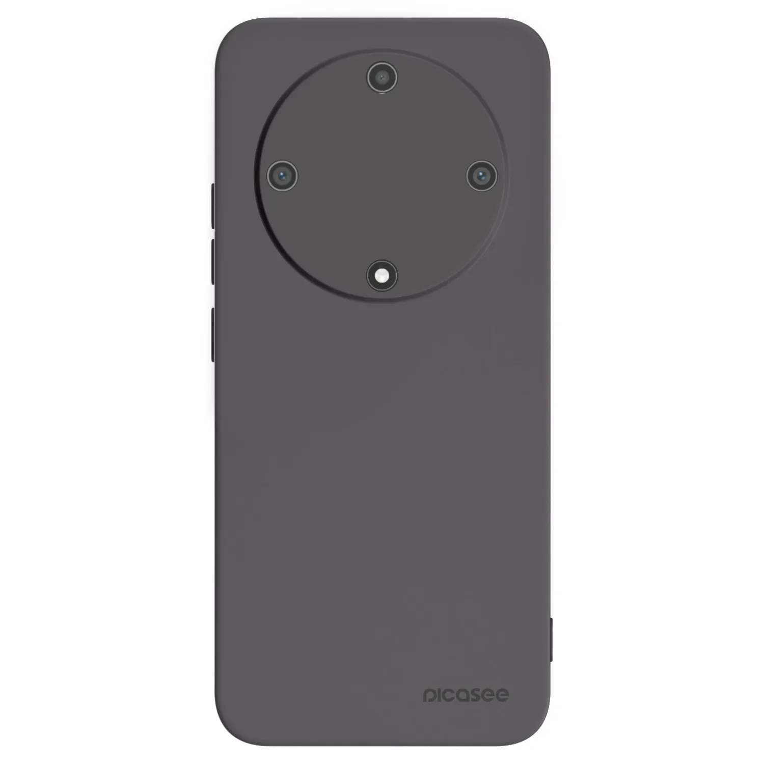 Picasee Honor Magic5 Lite 5G Hülle - Schwarzes Silikon - Clear