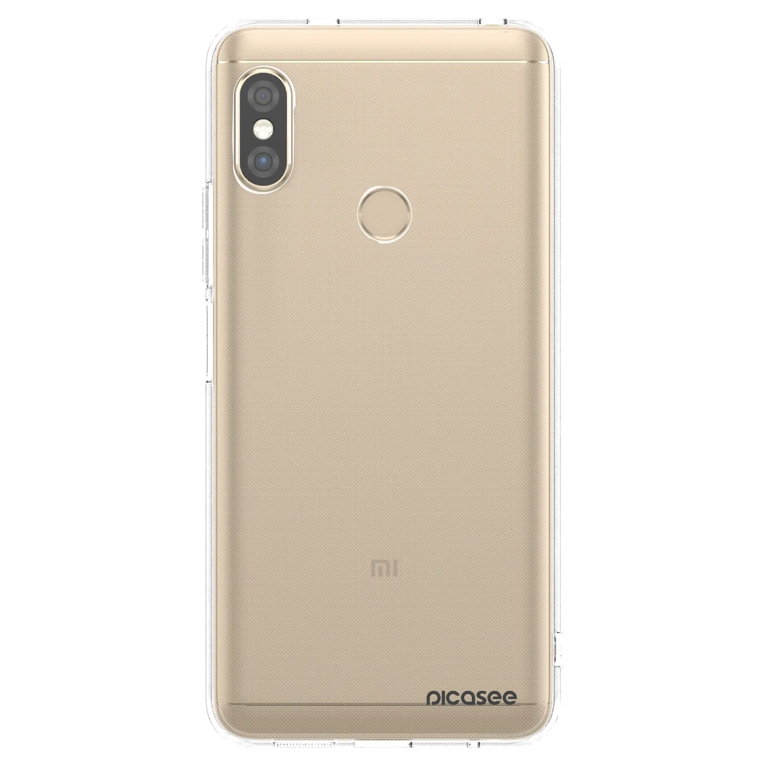 Picasee Xiaomi Redmi Note 5 Global Hülle - Transparentes Silikon - Clear