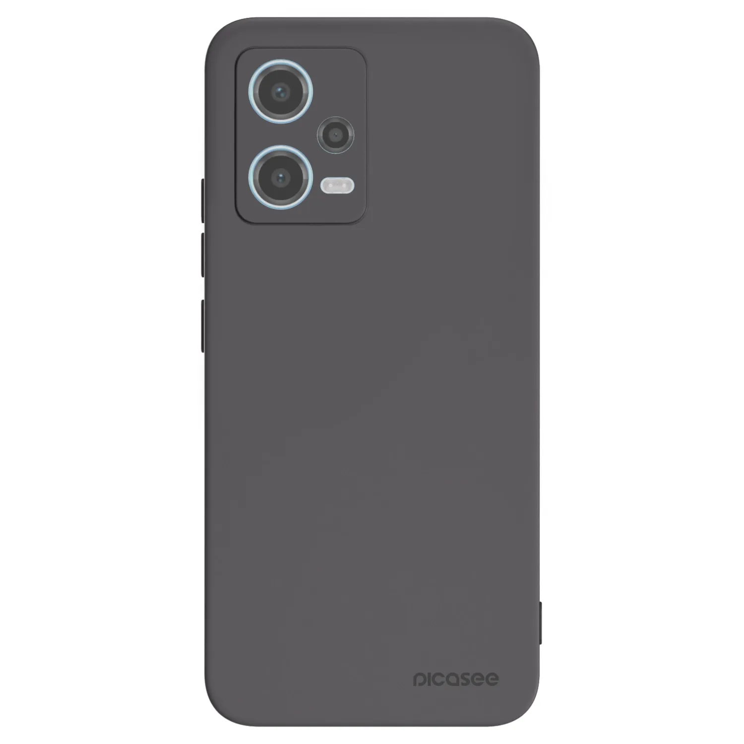 Picasee Xiaomi Redmi Note 12 5G Hülle - Schwarzes Silikon - Clear