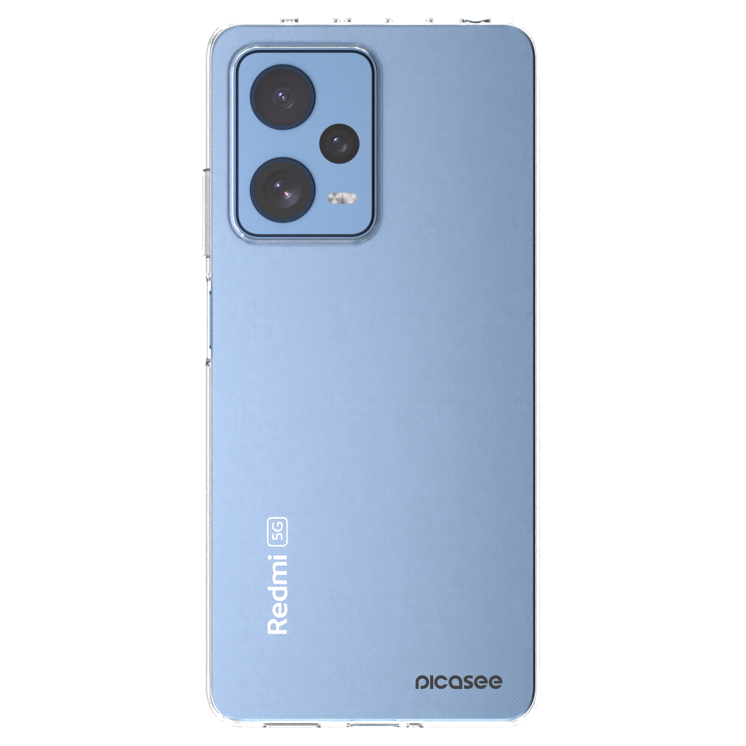 Picasee Xiaomi Redmi Note 12 Pro 5G Hülle - Transparentes Silikon - Clear