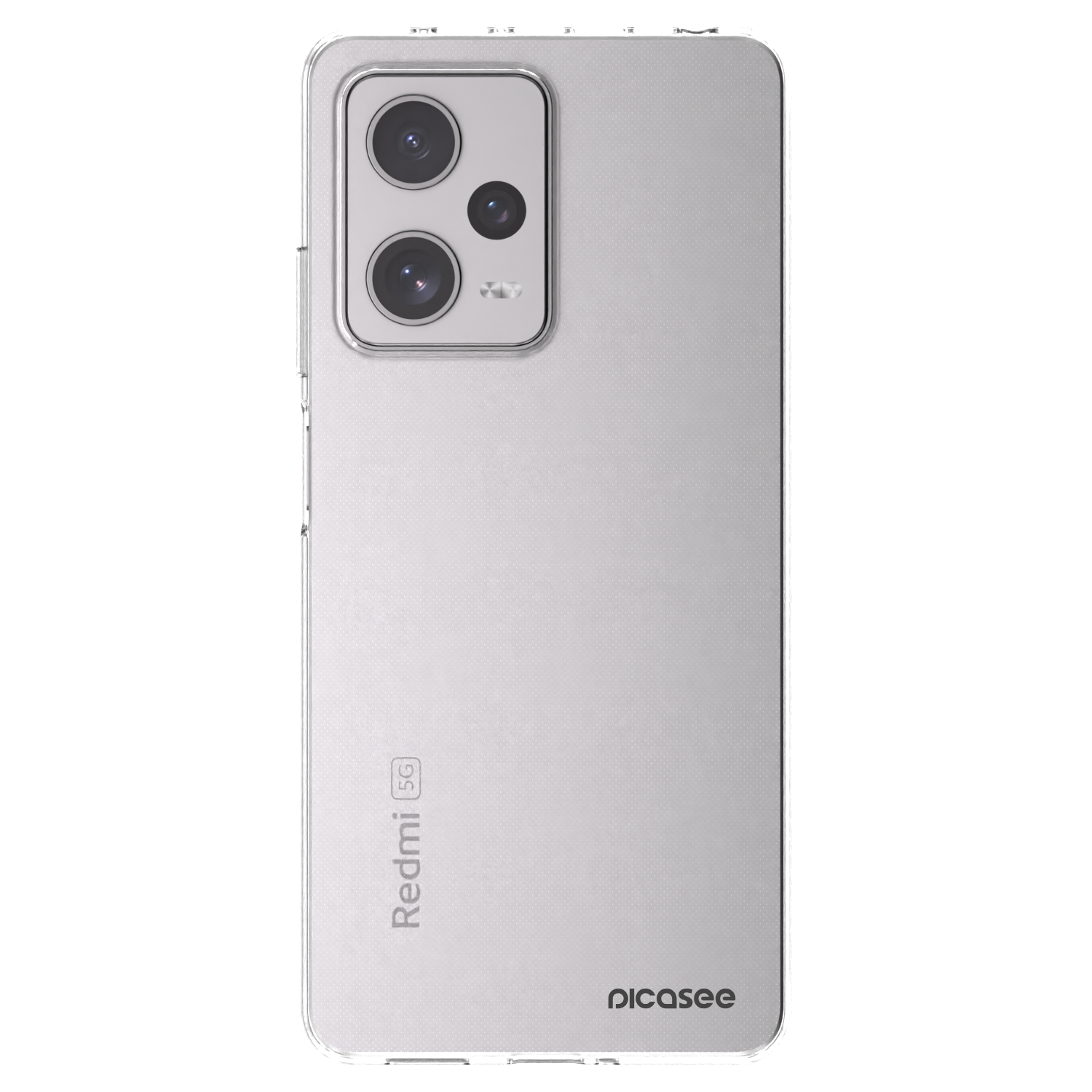 Picasee Xiaomi Redmi Note 12 Pro+ 5G Hülle - Transparentes Silikon - Clear