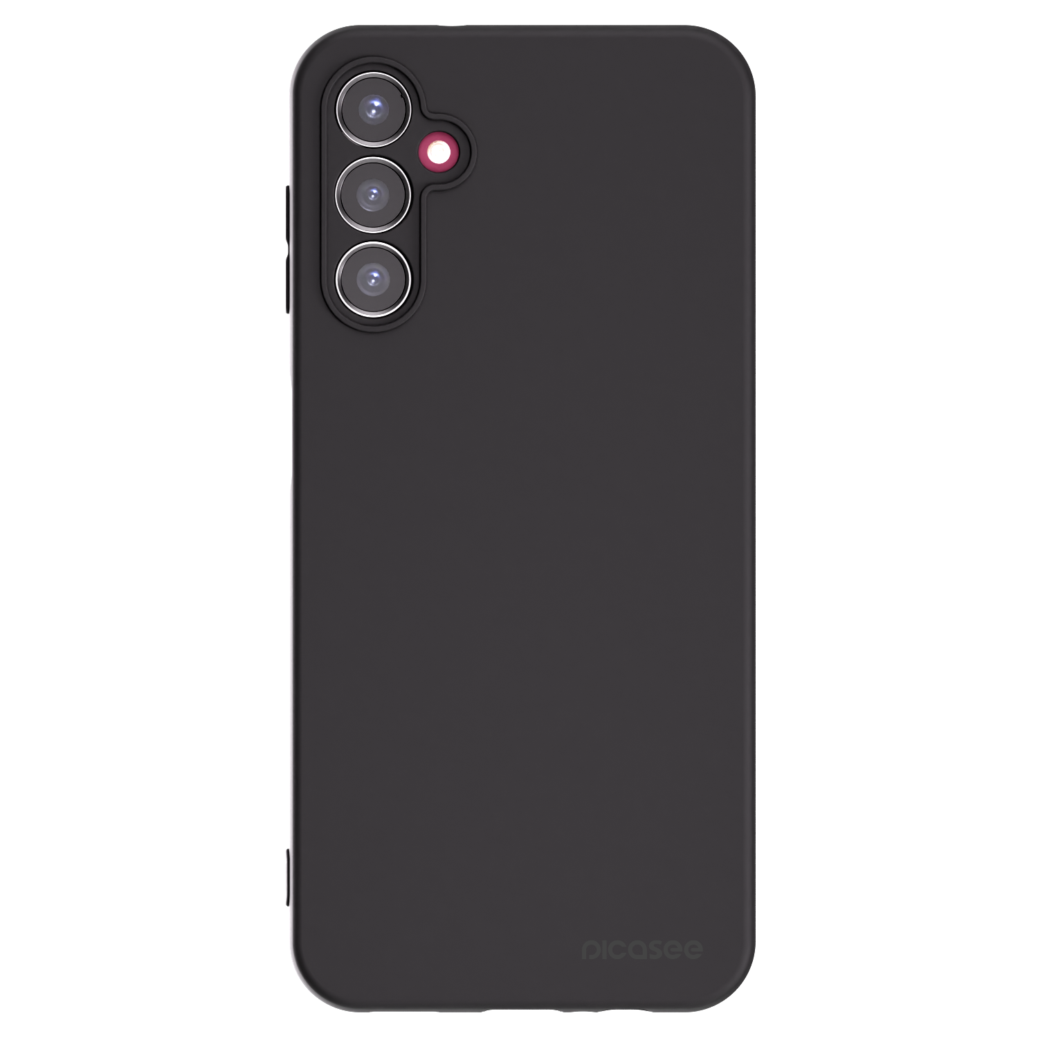 Picasee Samsung Galaxy A14 4G A145R Hülle - Schwarzes Silikon - Clear
