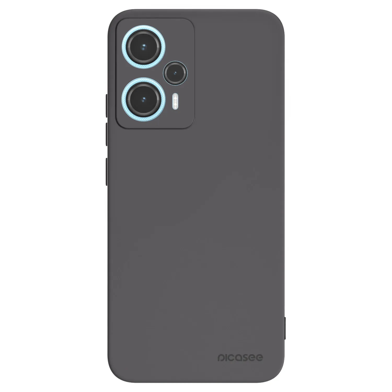 Picasee Xiaomi Poco F5 Hülle - Schwarzes Silikon - Clear