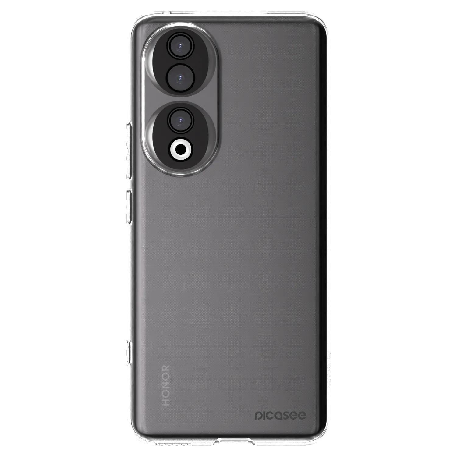 Picasee Honor 90 5G Hülle - Transparentes Silikon - Clear