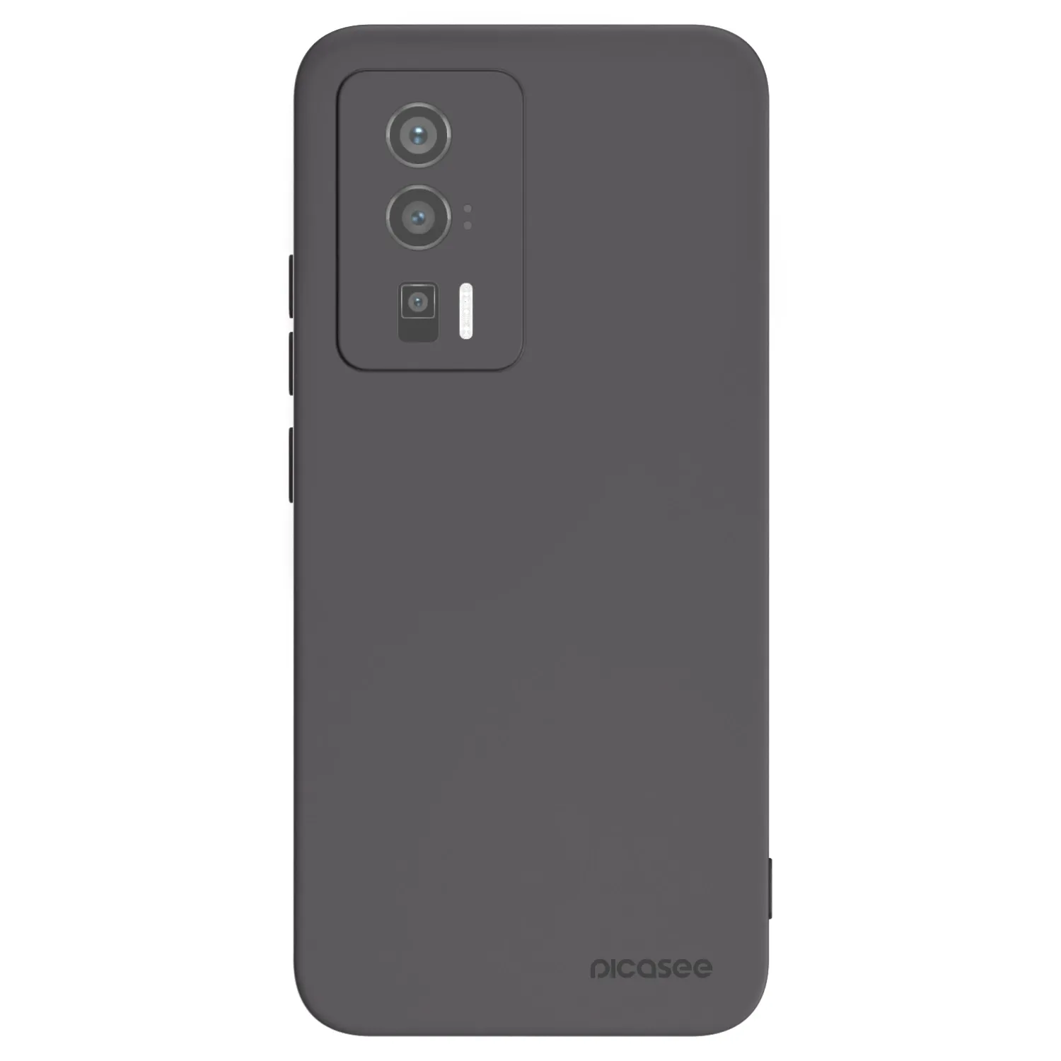 Picasee Xiaomi Poco F5 Pro 5G Hülle - Schwarzes Silikon - Clear