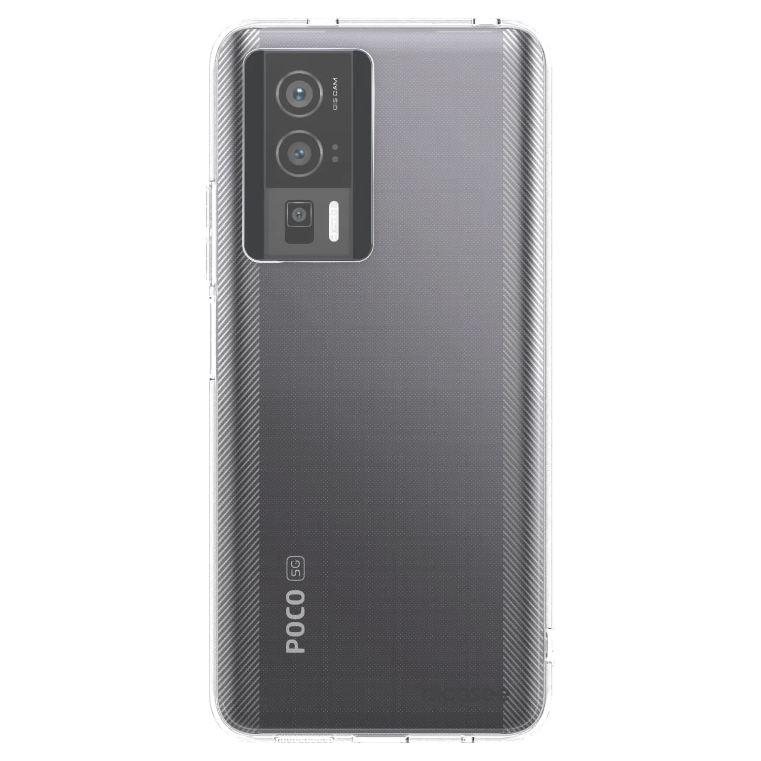 Picasee Xiaomi Poco F5 Pro 5G Hülle - Transparentes Silikon - Clear