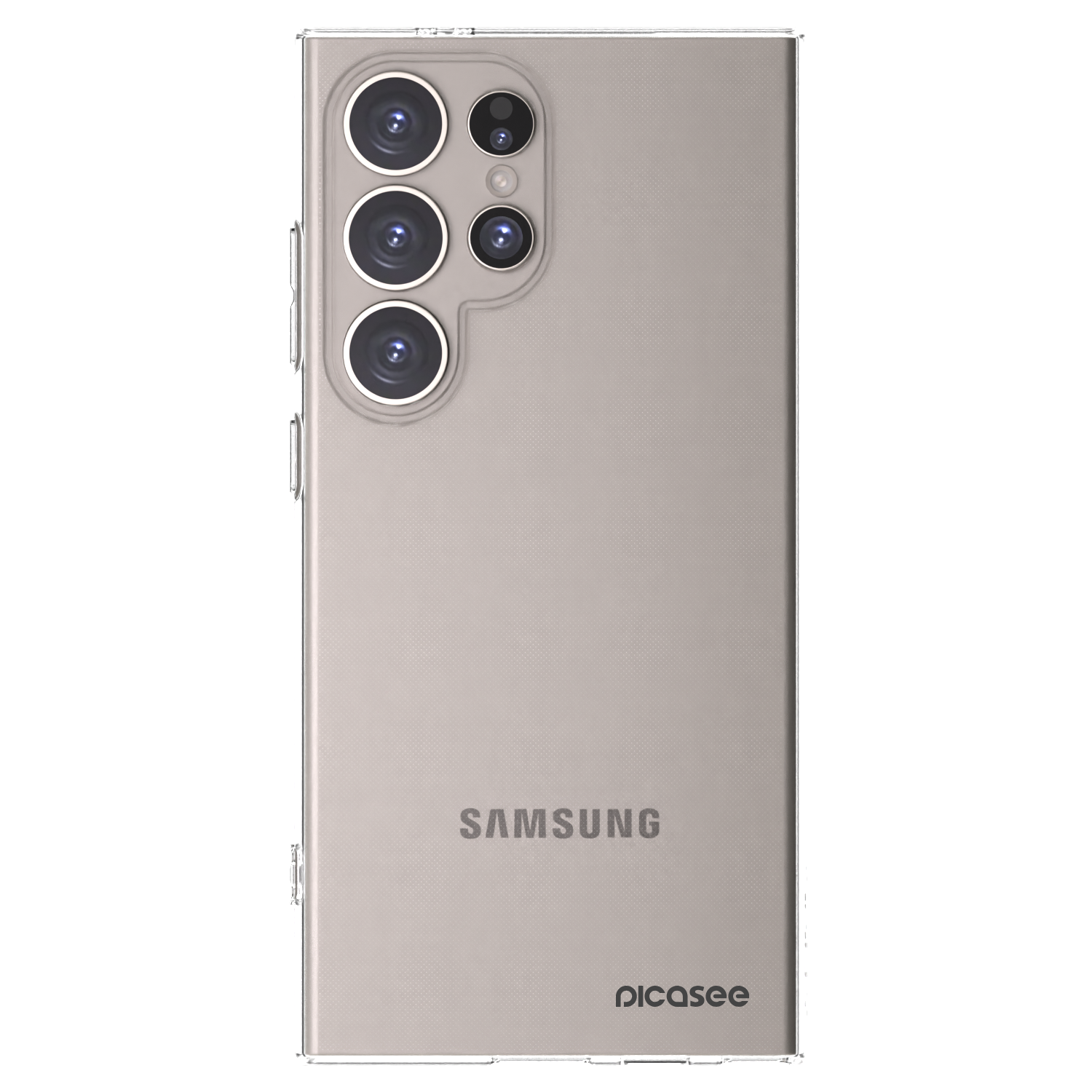 Picasee Samsung Galaxy S24 Ultra S928B 5G Hülle - Transparentes Silikon - Clear