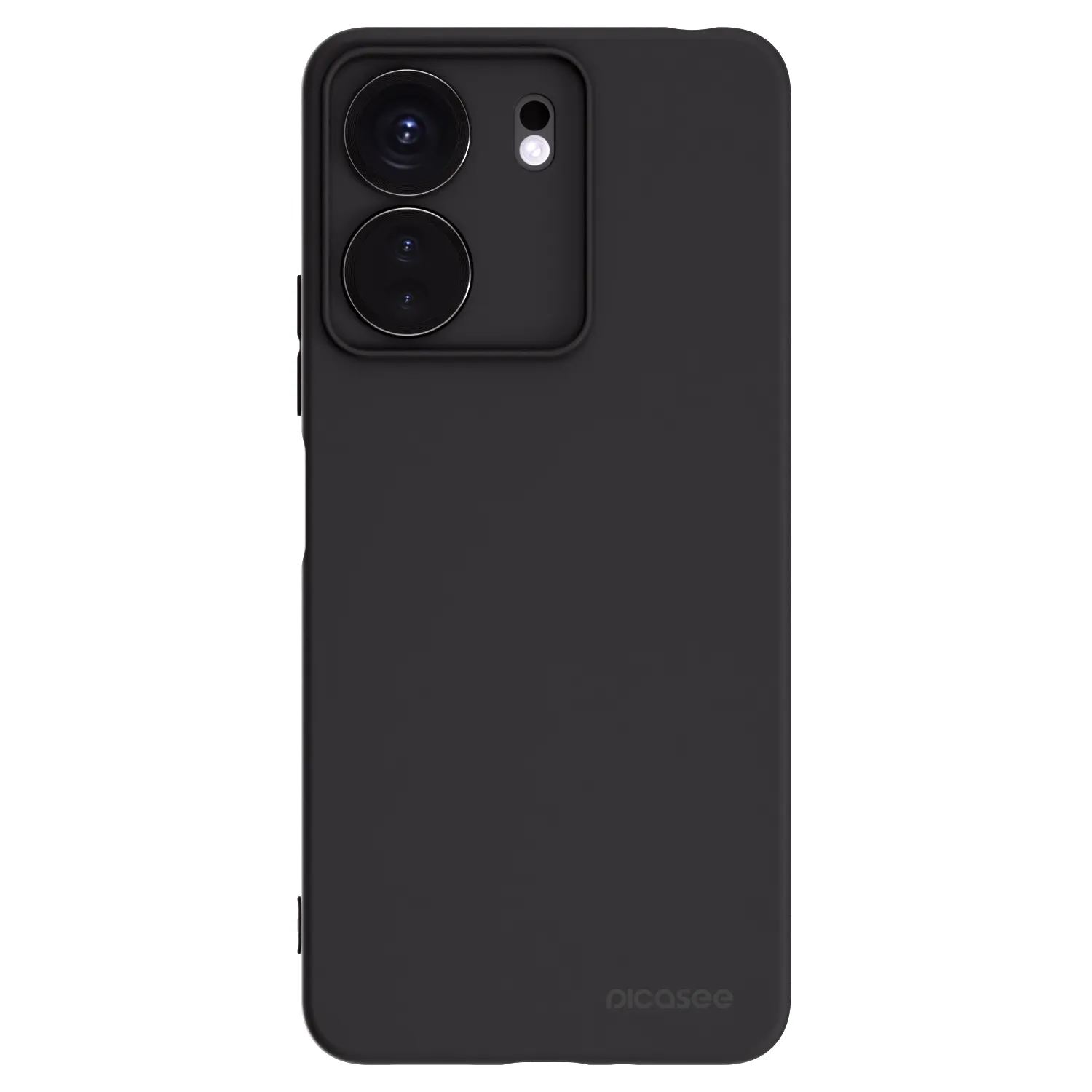 Picasee Xiaomi Redmi 13C 4G Hülle - Schwarzes Silikon - Clear