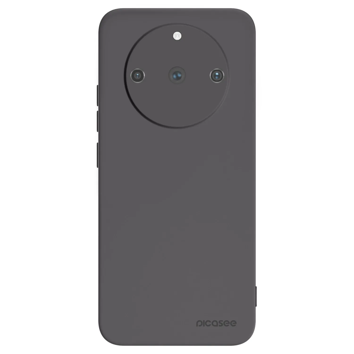 Picasee Realme 11 Pro+ Hülle - Schwarzes Silikon - Clear