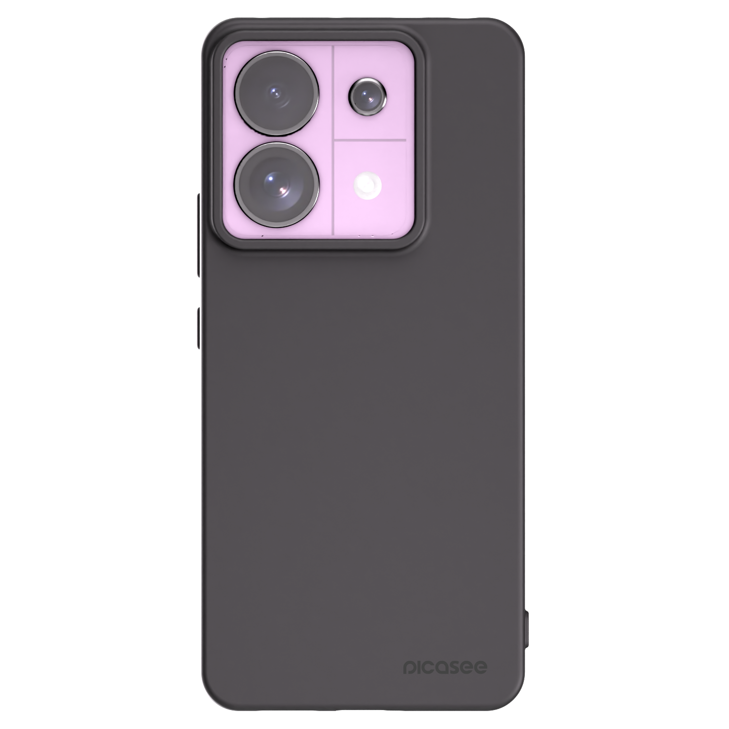Picasee Xiaomi Redmi Note 13 Pro 5G Hülle - Schwarzes Silikon - Clear