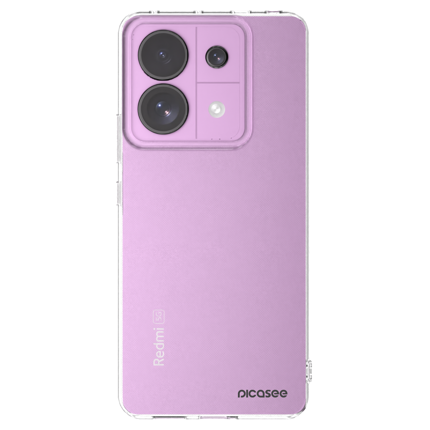 Picasee Xiaomi Redmi Note 13 Pro 5G Hülle - Transparentes Silikon - Clear