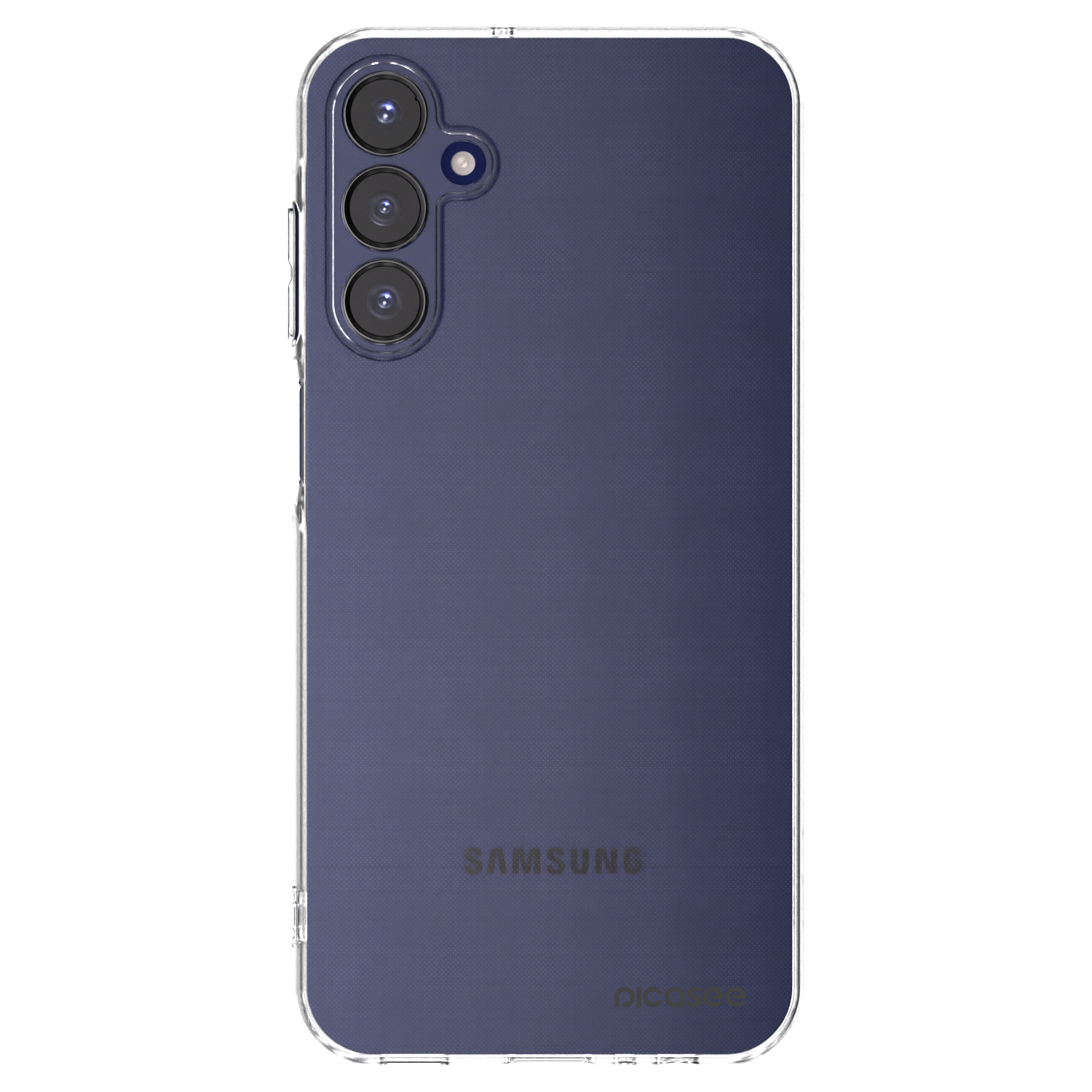 Picasee Samsung Galaxy A15 A155F 4G Hülle - Transparentes Silikon - Clear