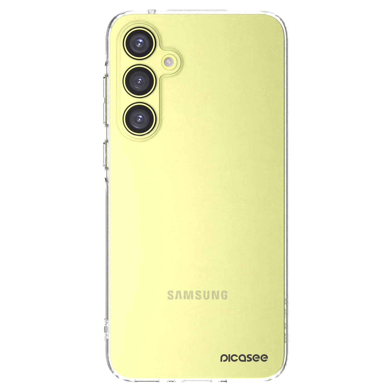 Picasee Samsung Galaxy A35 5G A356B Hülle - Transparentes Silikon - Clear