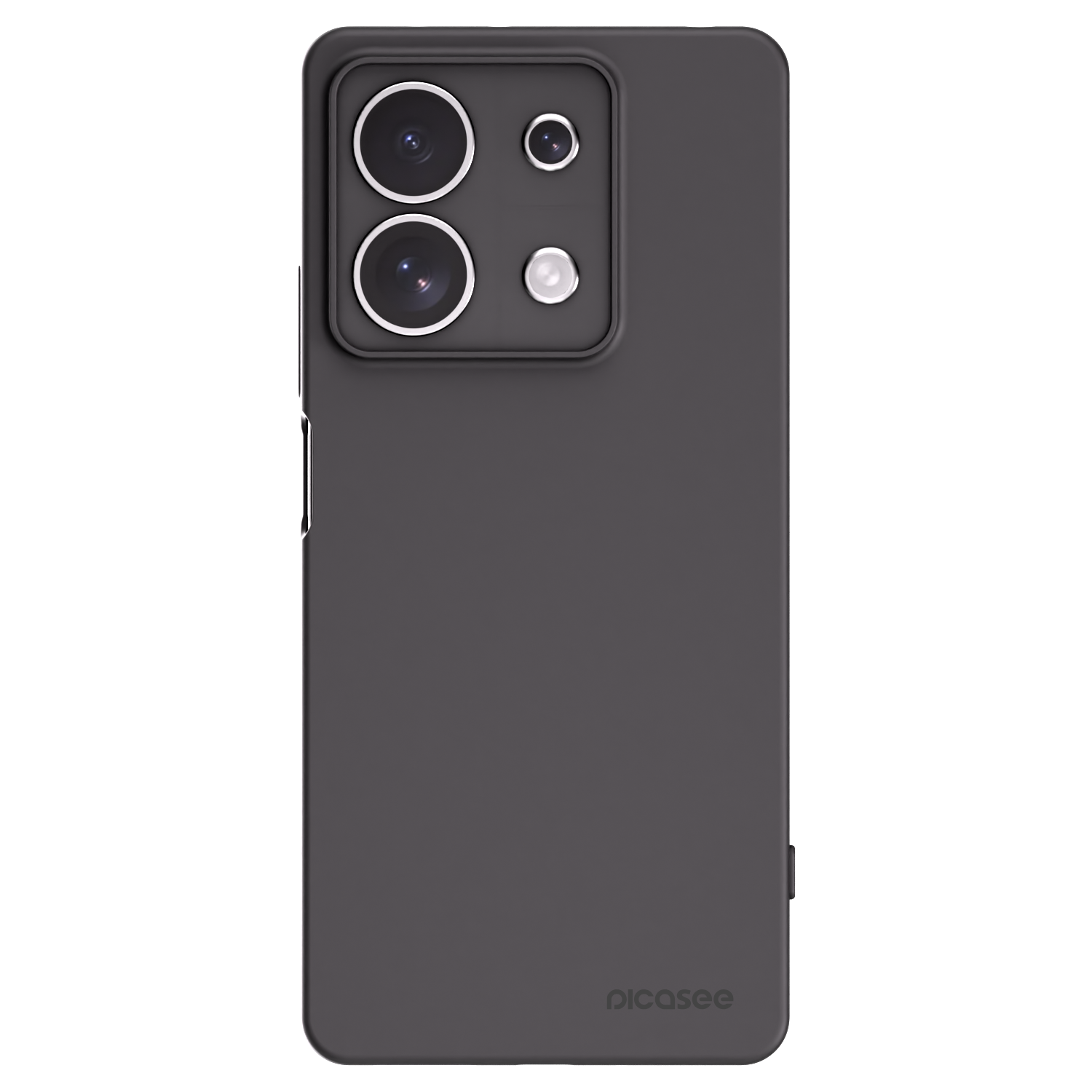 Picasee Xiaomi Redmi Note 13 4G Hülle - Schwarzes Silikon - Clear