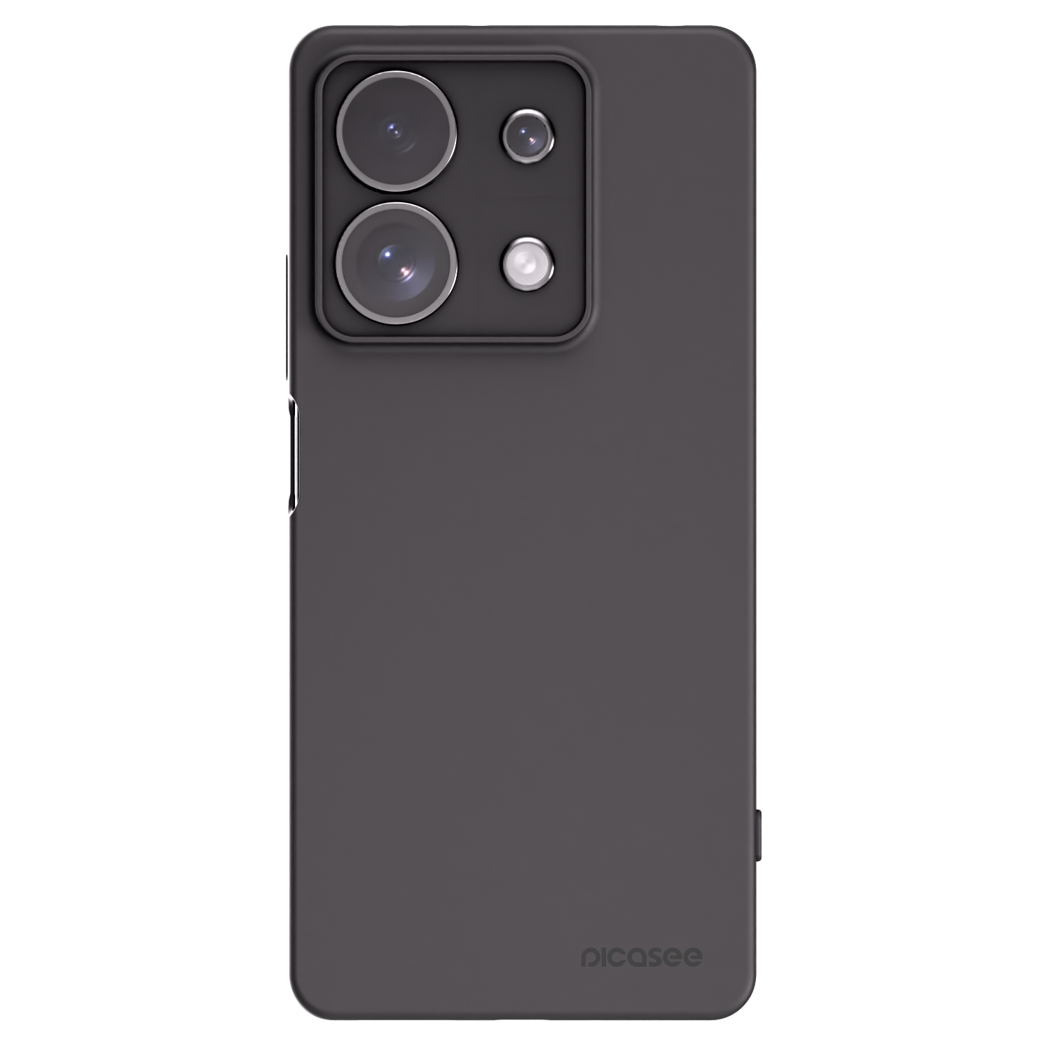 Picasee Xiaomi Redmi Note 13 Pro 4G Hülle - Schwarzes Silikon - Clear