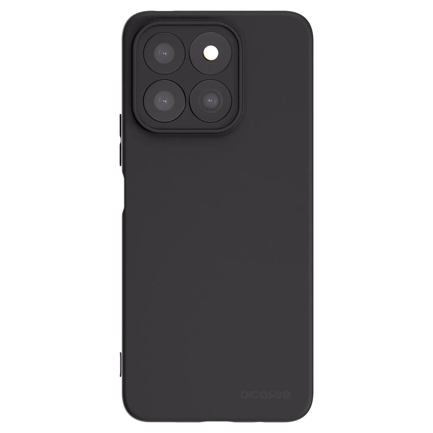 Picasee Honor X8b Hülle - Schwarzes Silikon - Clear