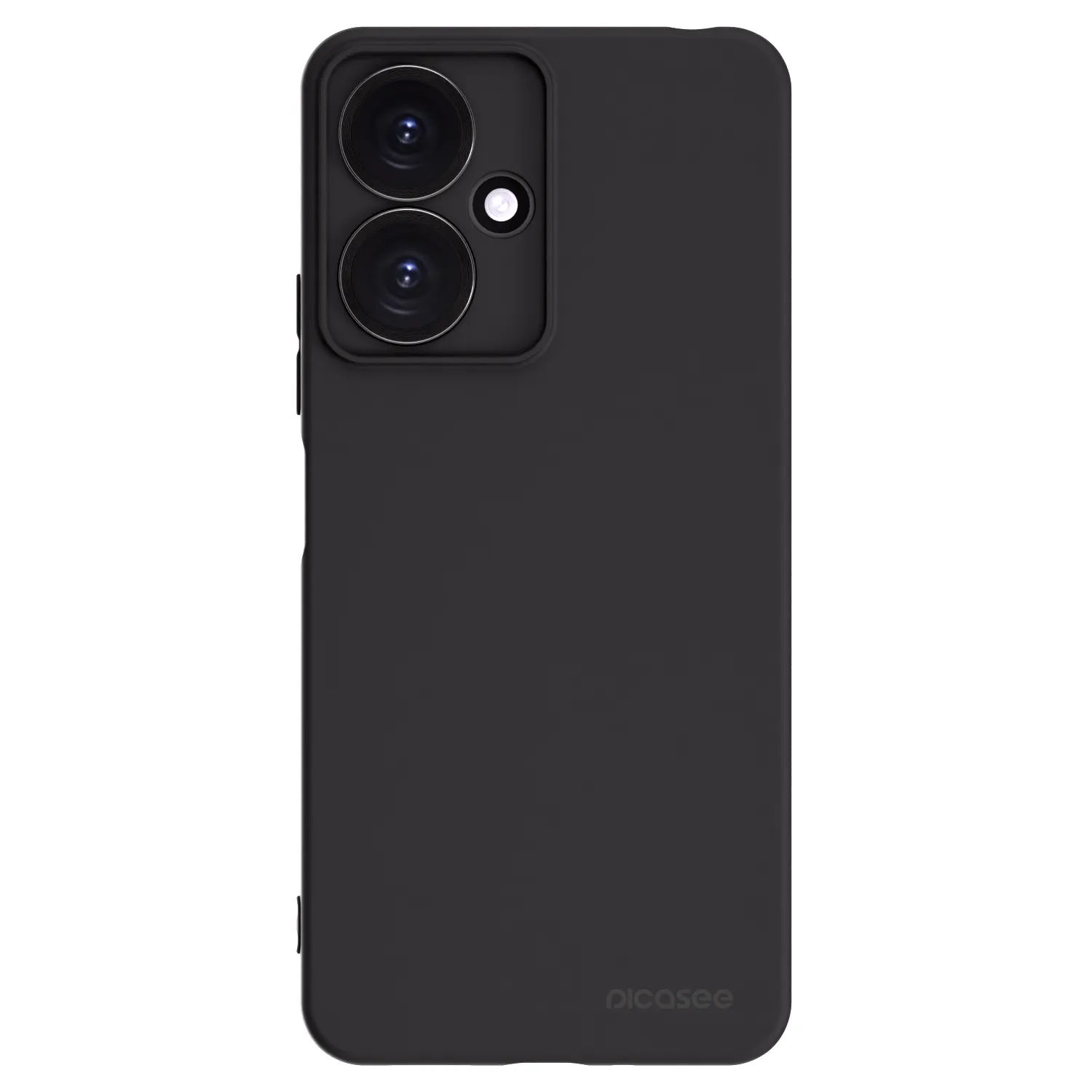 Picasee Xiaomi Redmi 13C 5G Hülle - Schwarzes Silikon - Clear