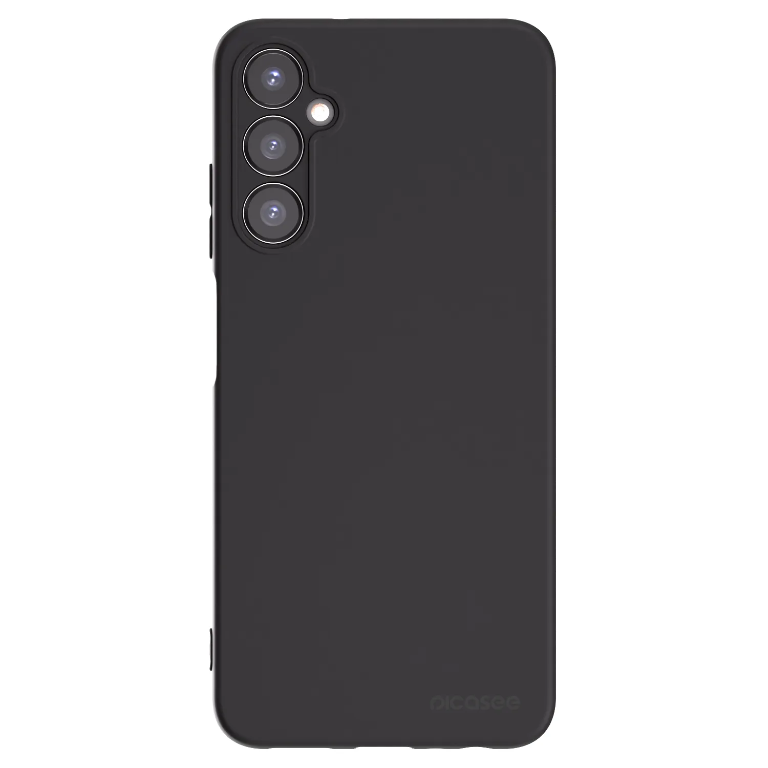 Picasee Samsung Galaxy A05s A057G Hülle - Schwarzes Silikon - Clear