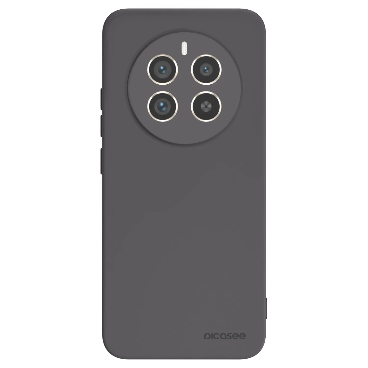 Picasee Realme 12 Pro 5G Hülle - Schwarzes Silikon - Clear