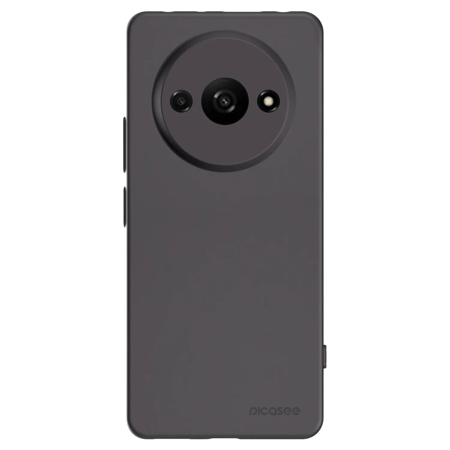 Picasee Xiaomi Redmi A3 Hülle - Schwarzes Silikon - Clear