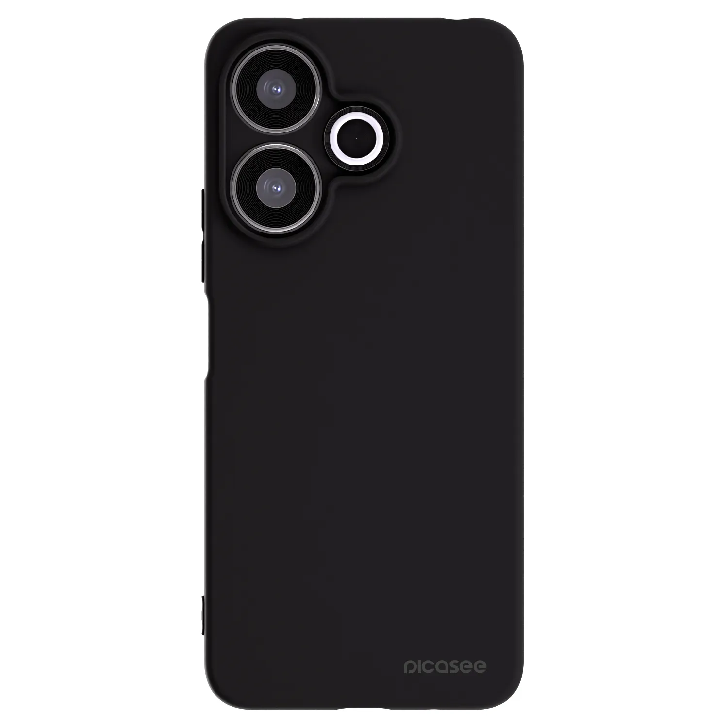 Picasee Xiaomi Redmi 13 4G Hülle - Schwarzes Silikon - Clear
