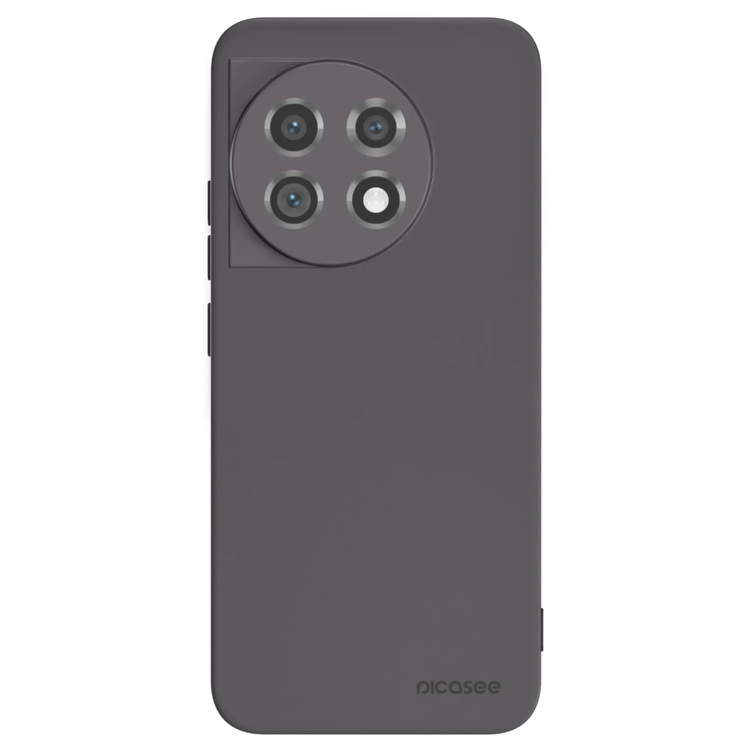 Picasee OnePlus 11 5G Hülle - Schwarzes Silikon - Clear