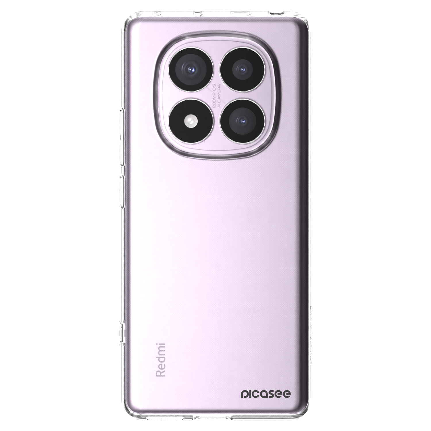 Picasee Xiaomi Redmi Note 14 Pro 5G Hülle - Transparentes Silikon - Clear