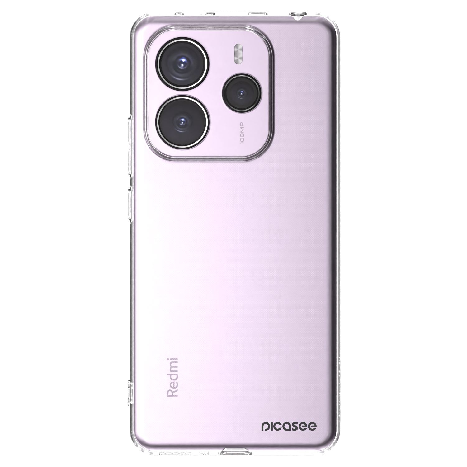 Picasee Xiaomi Redmi Note 14 5G Hülle - Transparentes Silikon - Clear
