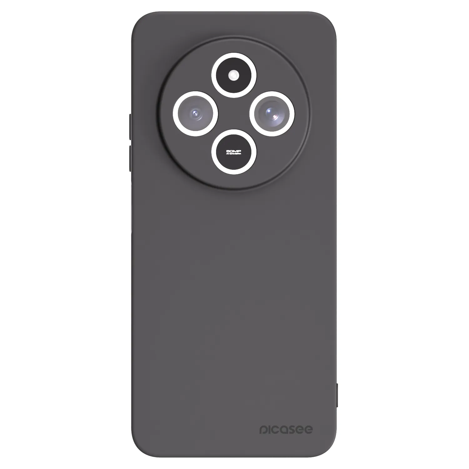 Picasee Xiaomi Redmi 14C Hülle - Schwarzes Silikon - Clear