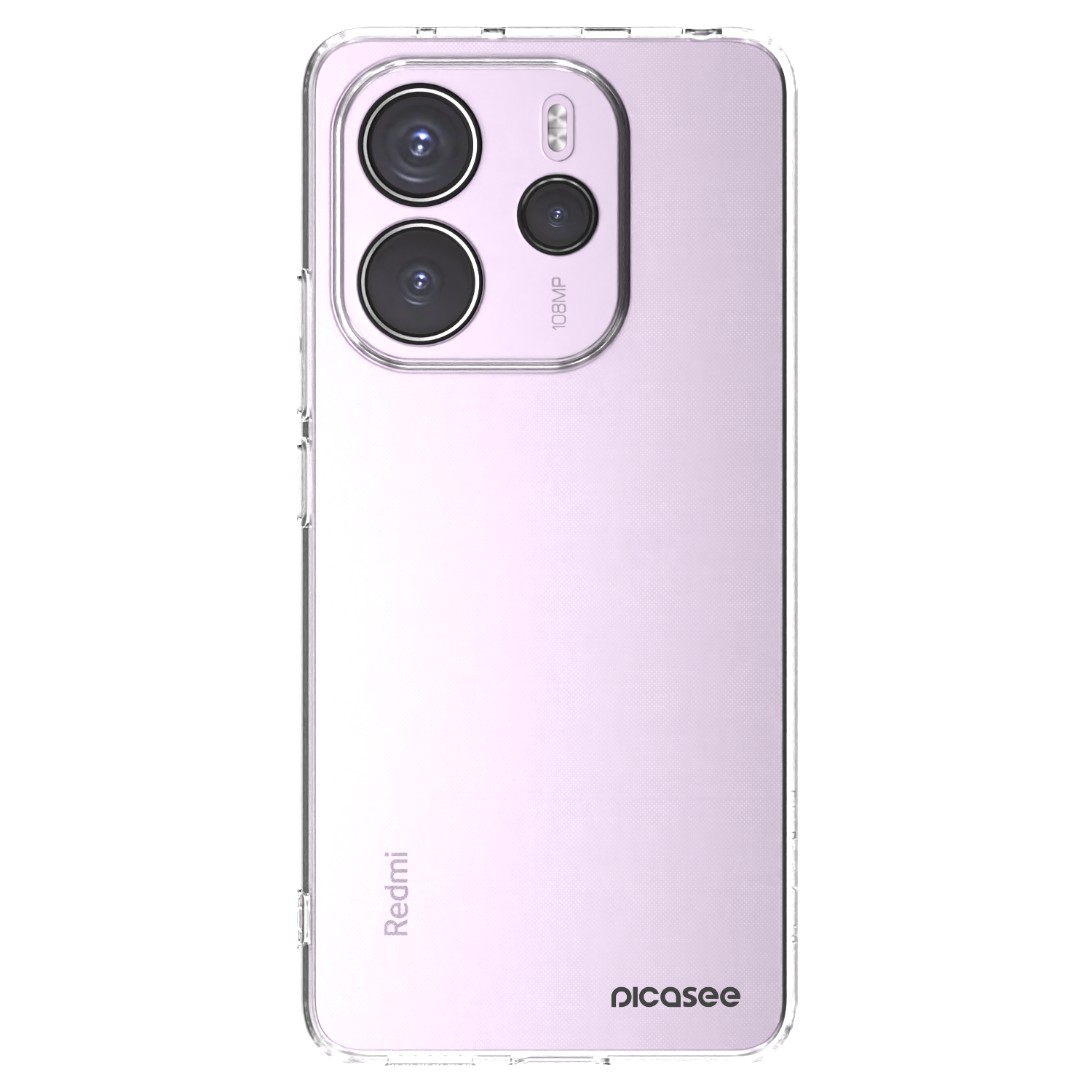 Picasee Xiaomi Redmi Note 14 4G Hülle - Transparentes Silikon - Clear