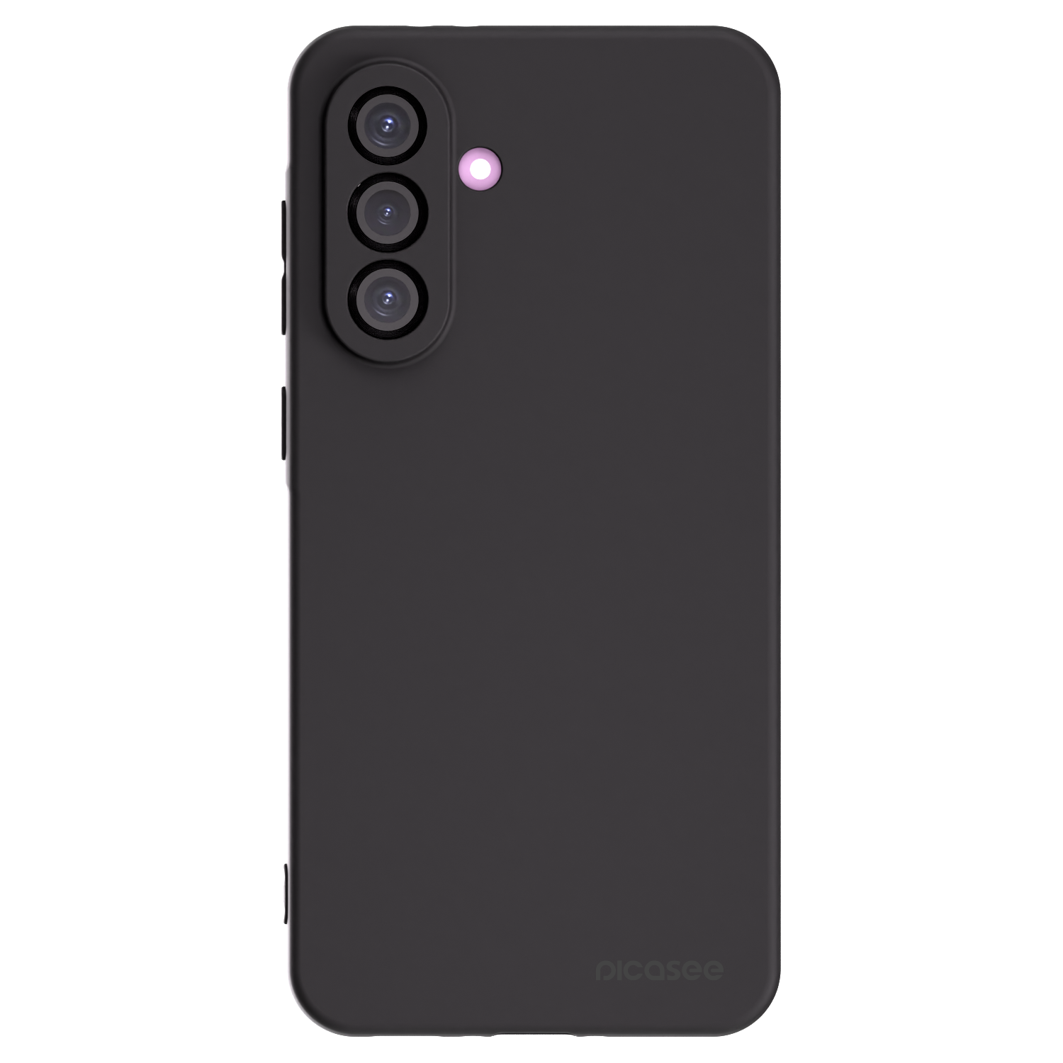 Picasee Samsung Galaxy A36 5G Hülle - Schwarzes Silikon - Clear