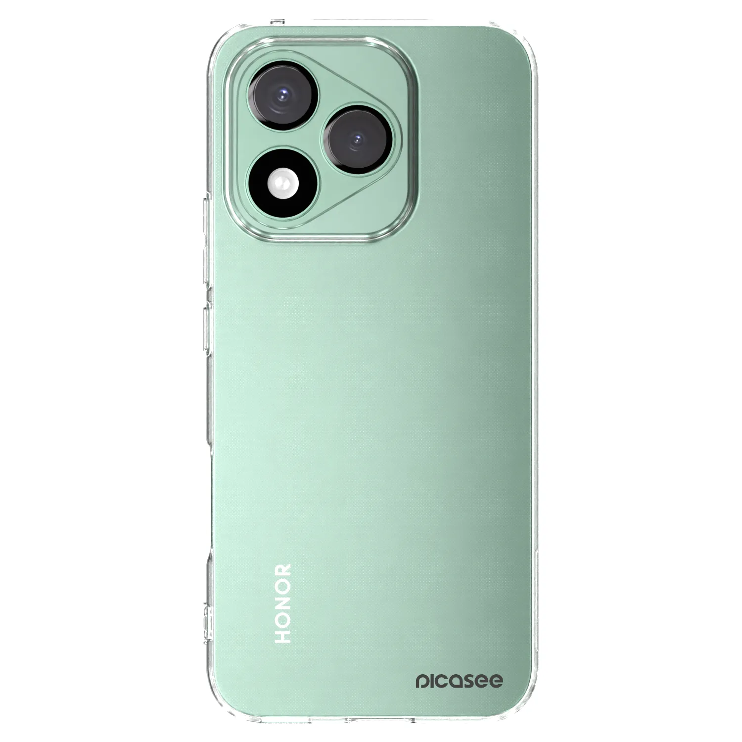 Picasee Honor 400 Lite 5G Hülle - Transparentes Silikon - Clear