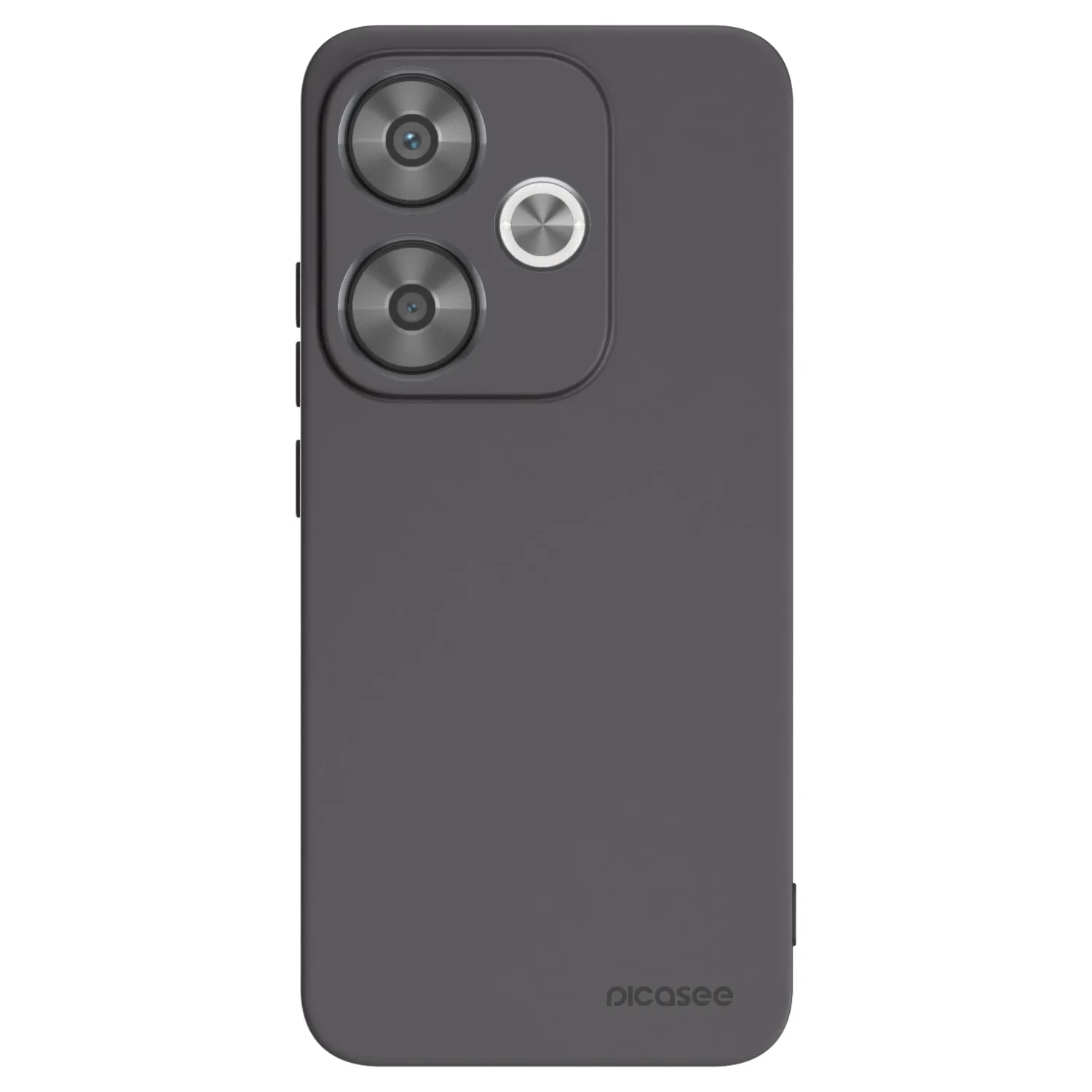 Picasee Xiaomi Poco F6 Hülle - Schwarzes Silikon - Clear