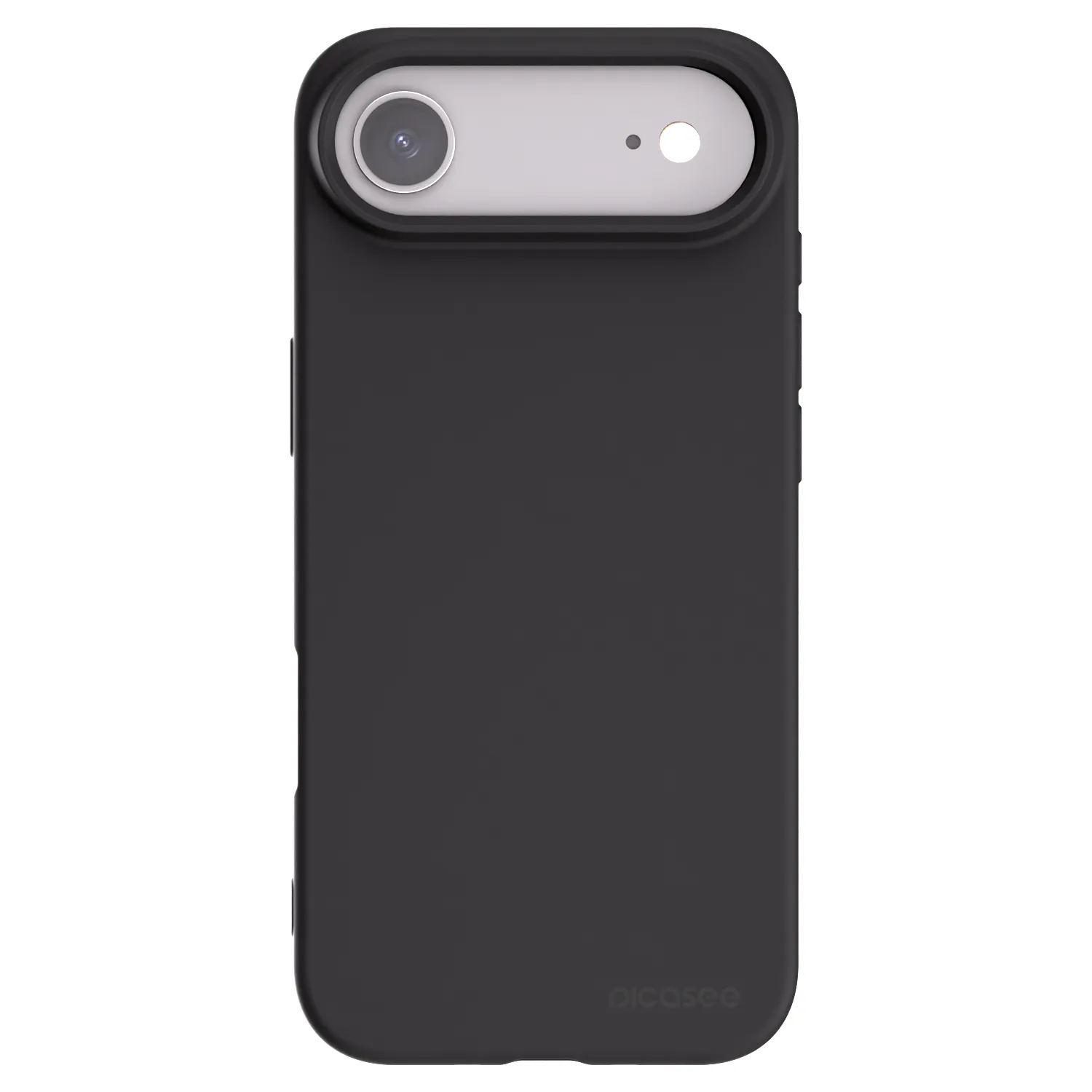 Picasee Apple iPhone Air Hülle - Schwarzes Silikon - Clear