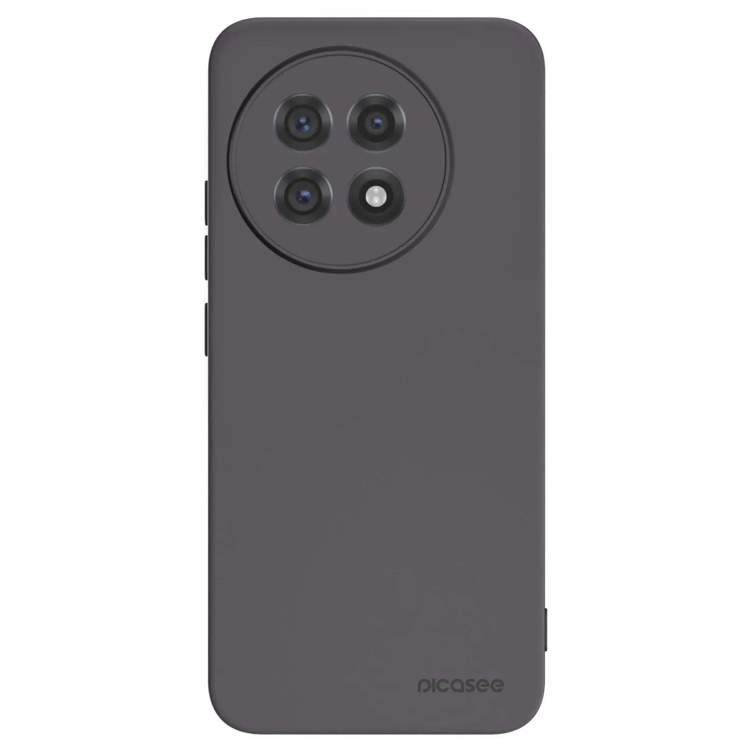 Picasee OnePlus 13R 5G Hülle - Schwarzes Silikon - Clear