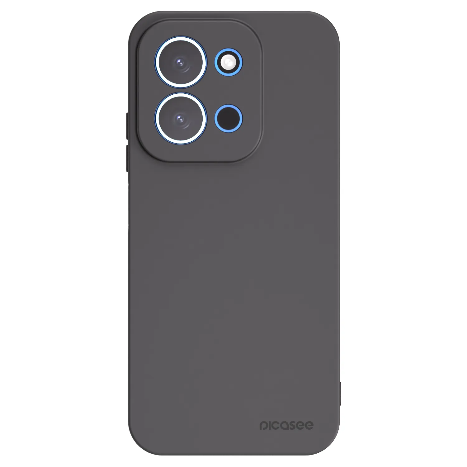 Picasee Xiaomi Redmi 15C 4G Hülle - Schwarzes Silikon - Clear
