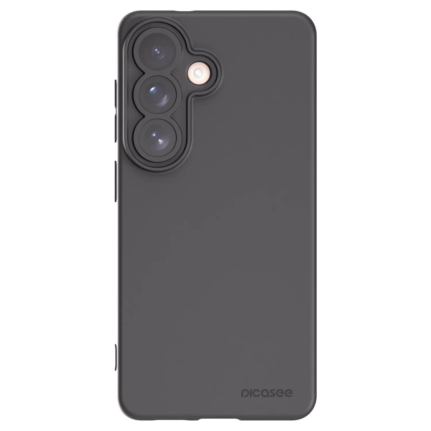 Picasee Samsung Galaxy S26 Hülle - Schwarzes Silikon - Clear