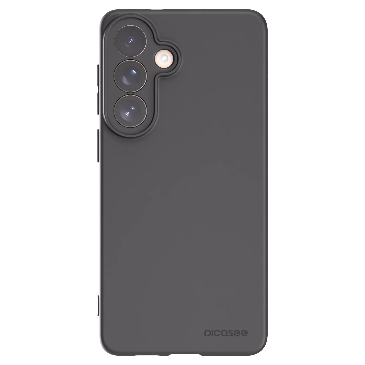 Picasee Samsung Galaxy S26+ Hülle - Schwarzes Silikon - Clear