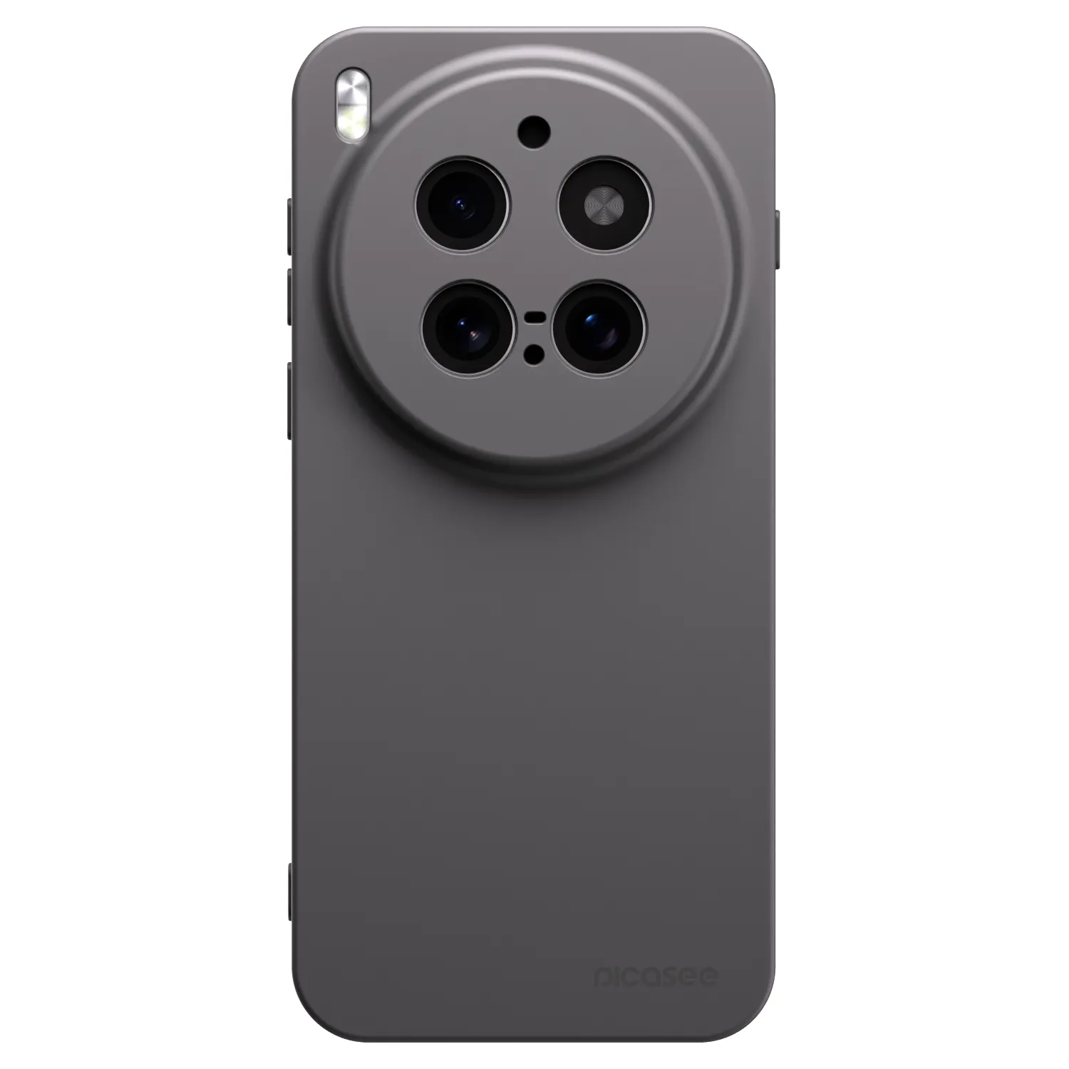 Picasee Vivo X300 Pro Hülle - Schwarzes Silikon - Clear