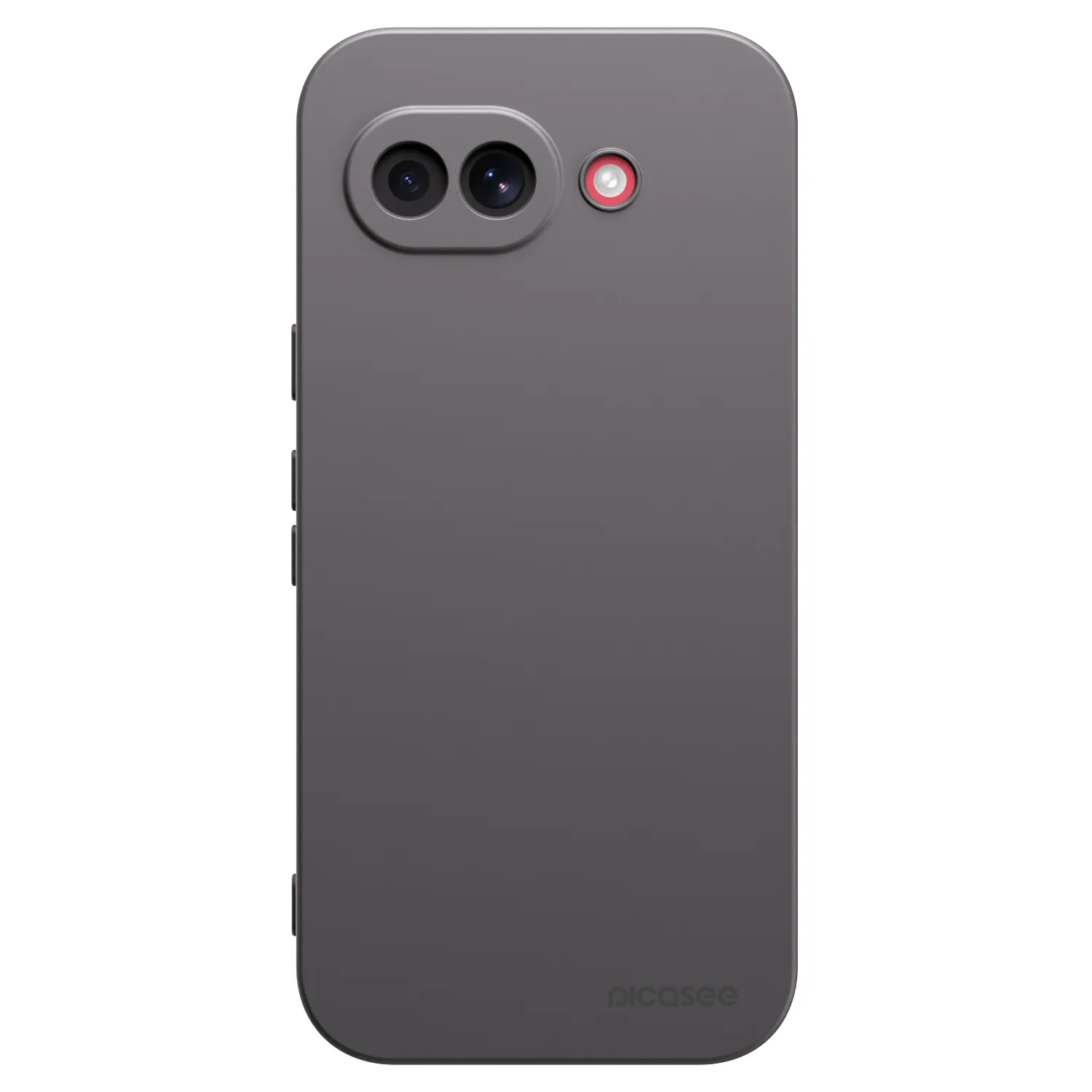 Picasee Google Pixel 10a Hülle - Schwarzes Silikon - Clear