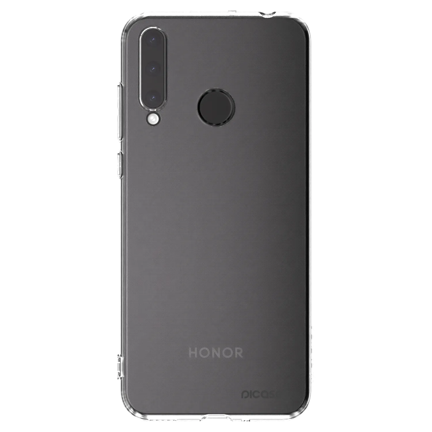 Picasee Honor 20 Lite Hülle - Transparentes Silikon - Clear
